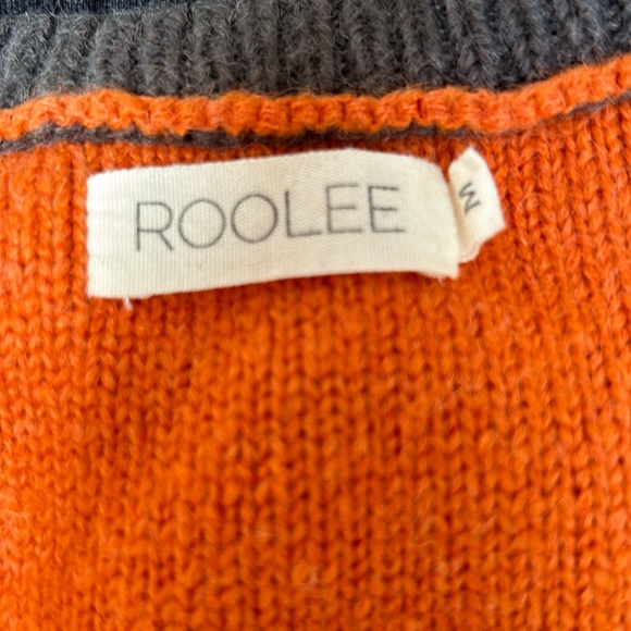 ROOLEE Wool Blend Colour-block Sweater - Picture 4 of 5